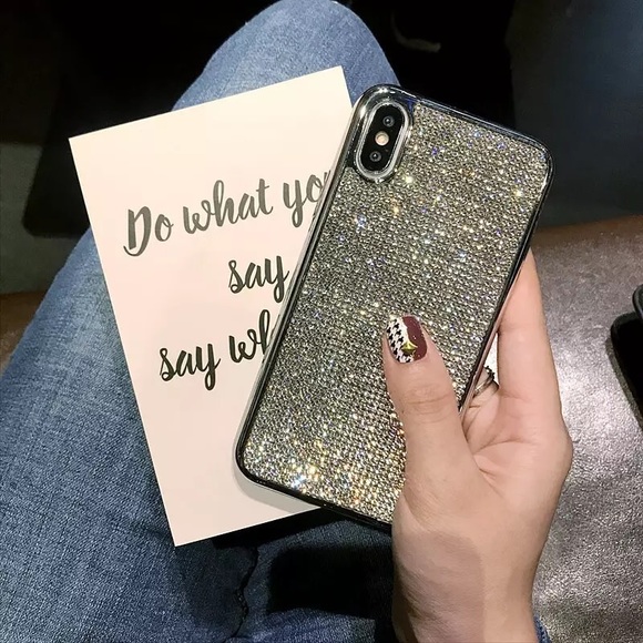 Iphone X jewelled luxury case - Picture 3 of 5